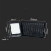 Naświetlacz LED solarny V-TAC 15W pilot auto timer IP65 czarny VT-102W 4000K 1800lm